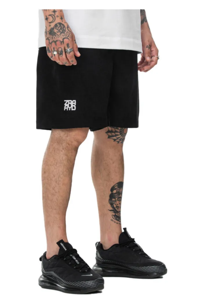 Шорты ZRD Communication velvet черный