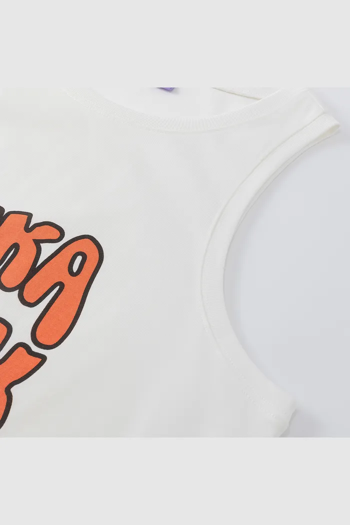 Майка YMKASHIX cover белый