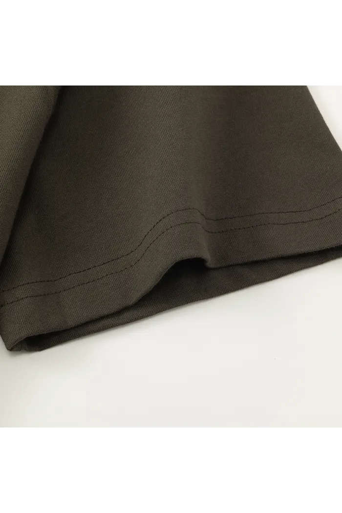 Футболка YMKASHIX Logo Face коричневый