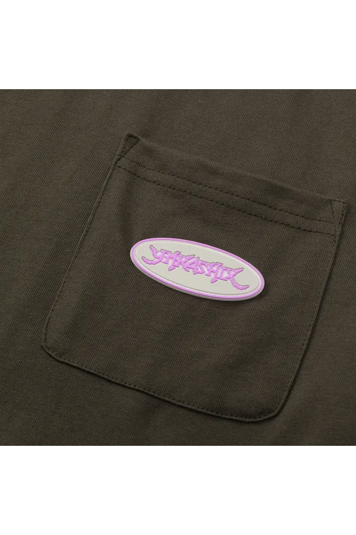 Футболка YMKASHIX Logo Face коричневый