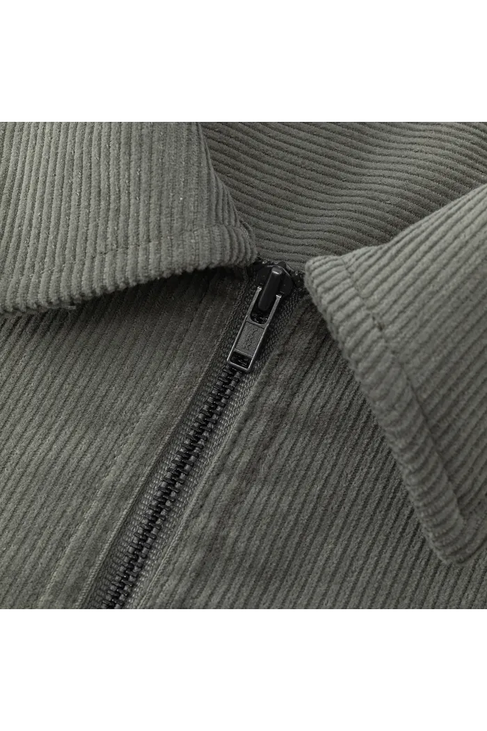 Рубашка YMKASHIX Velvet серо-зеленый