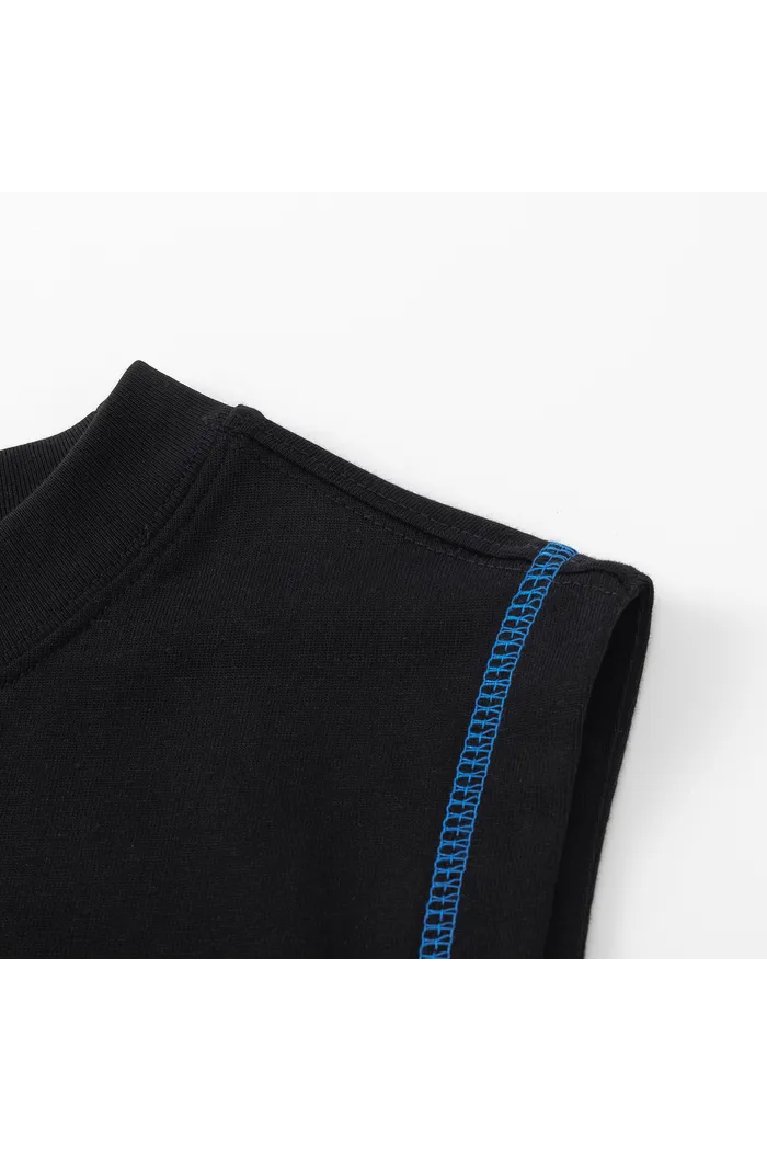 Майка YMKASHIX face flower черный