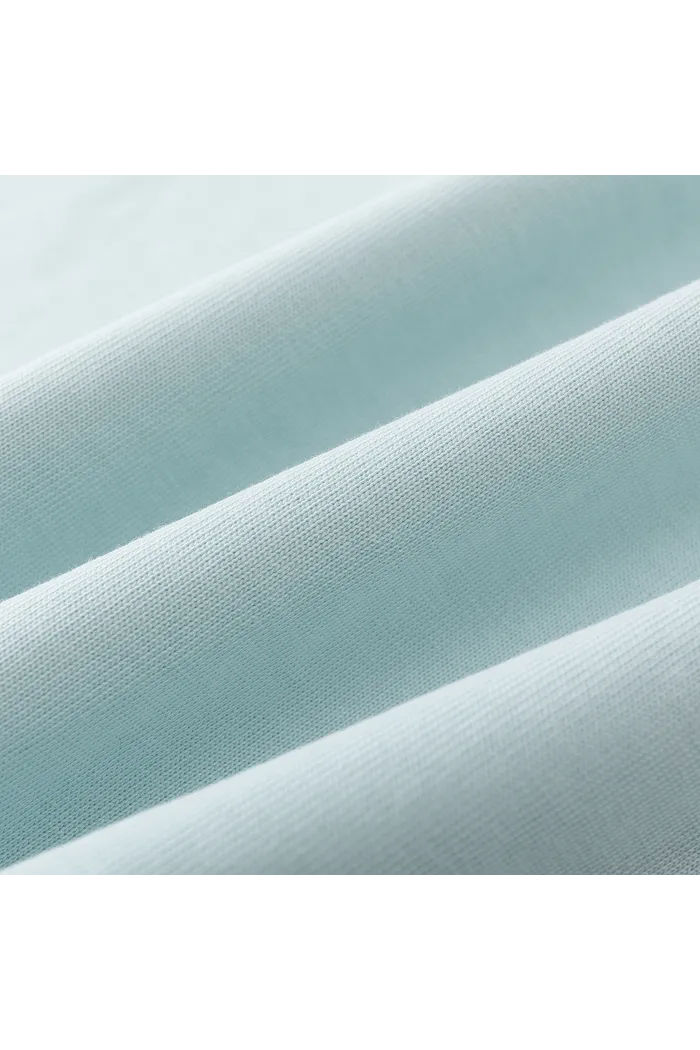 Майка YMKASHIX face flower голубой