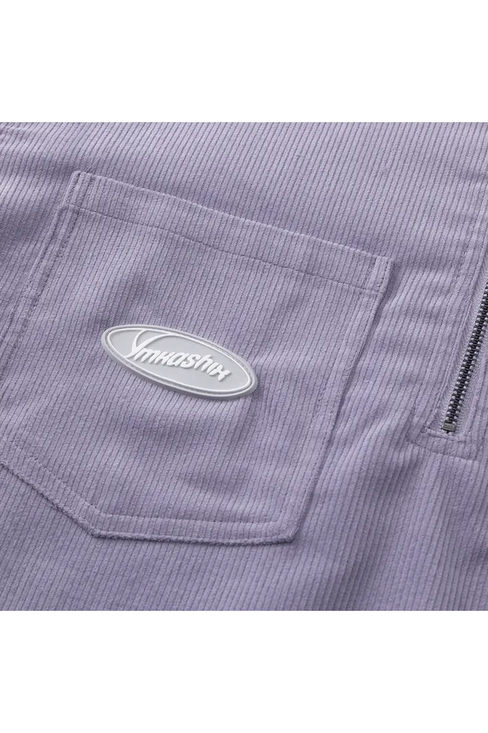 Рубашка YMKASHIX Velvet пурпурный