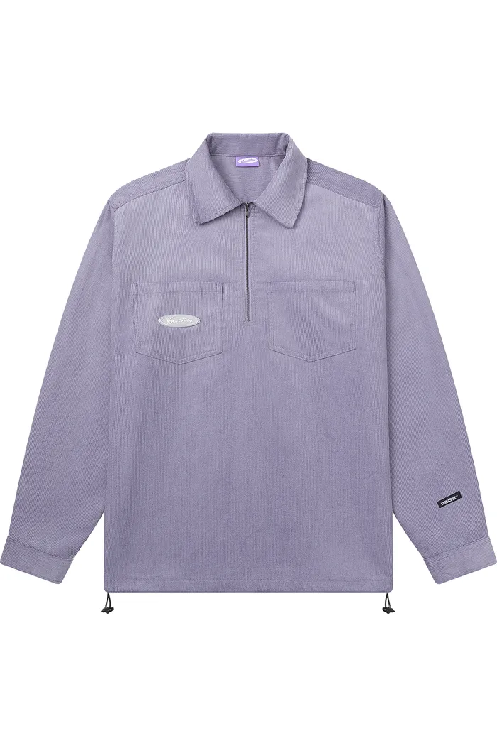 Рубашка YMKASHIX Velvet пурпурный