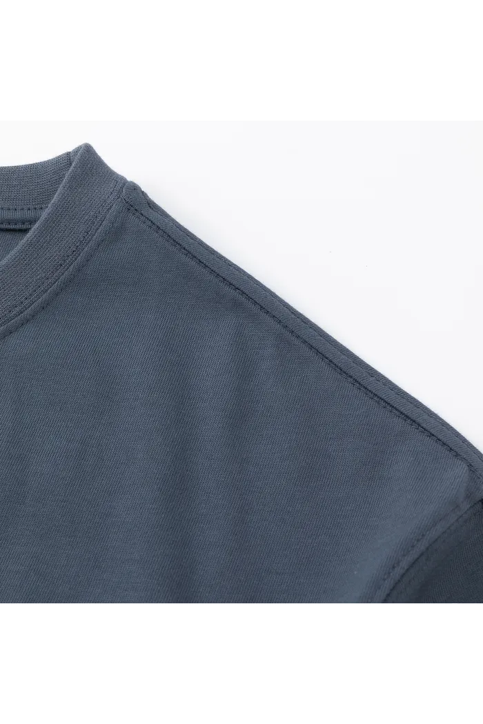 Футболка YMKASHIX Logo Face темно-серый