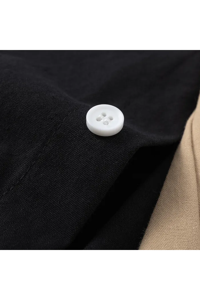 Сорочка муж. YMKASHIX Puff черный/песочный