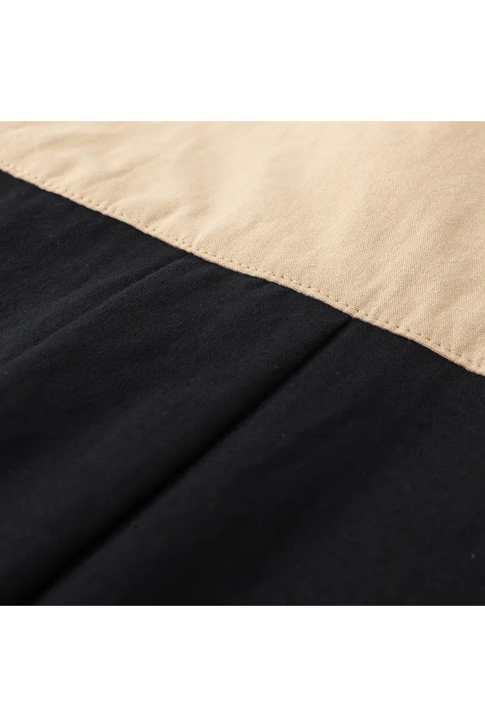 Сорочка муж. YMKASHIX Puff черный/песочный