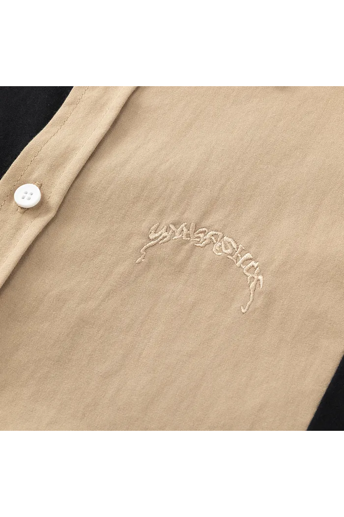 Сорочка муж. YMKASHIX Puff черный/песочный