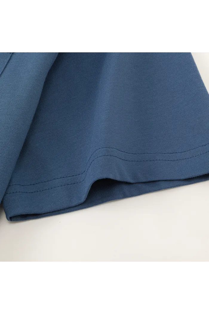 Футболка YMKASHIX Logo Face темно-синий