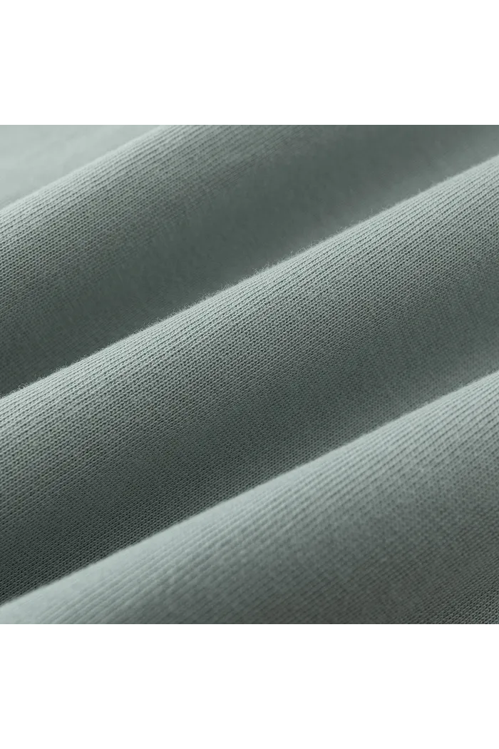 Футболка YMKASHIX Logo Face серо-зеленый