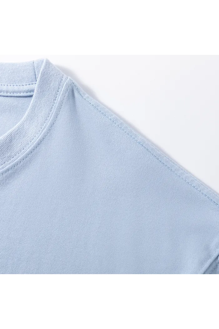 Футболка YMKASHIX 8-bit outline голубая