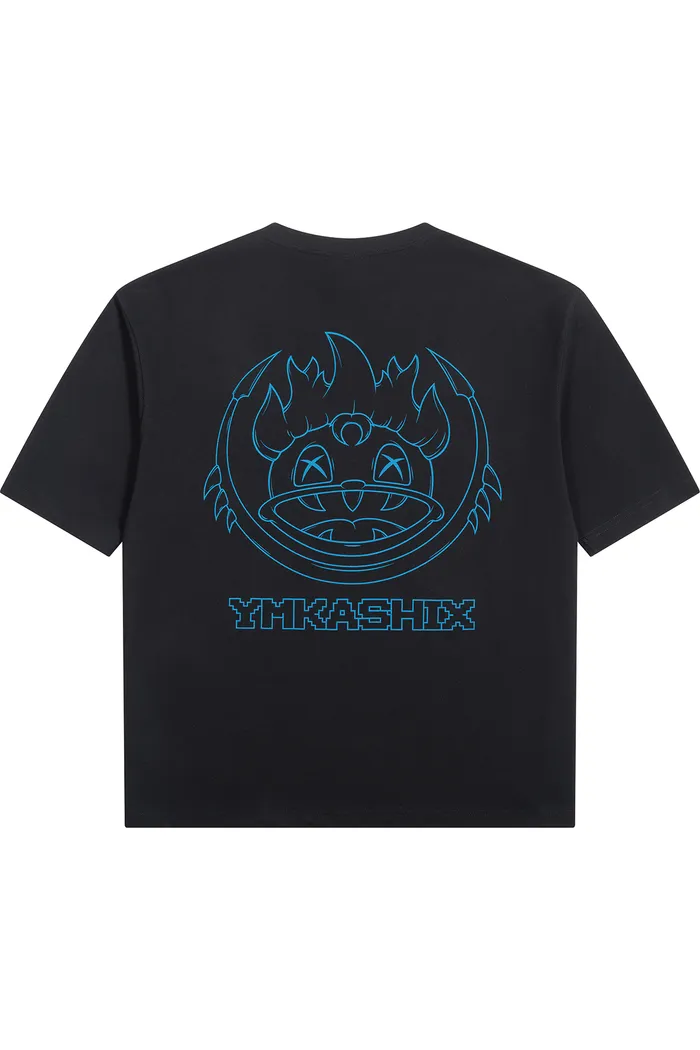 Футболка YMKASHIX 8-bit outline черный