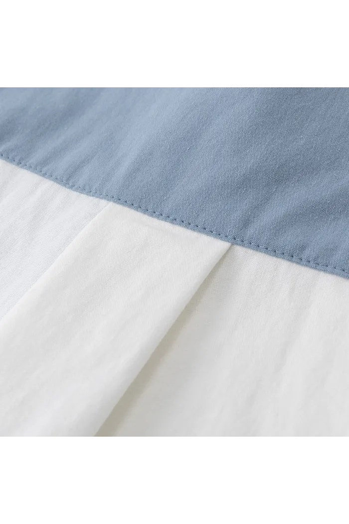 Сорочка муж. YMKASHIX Puff белый/серый