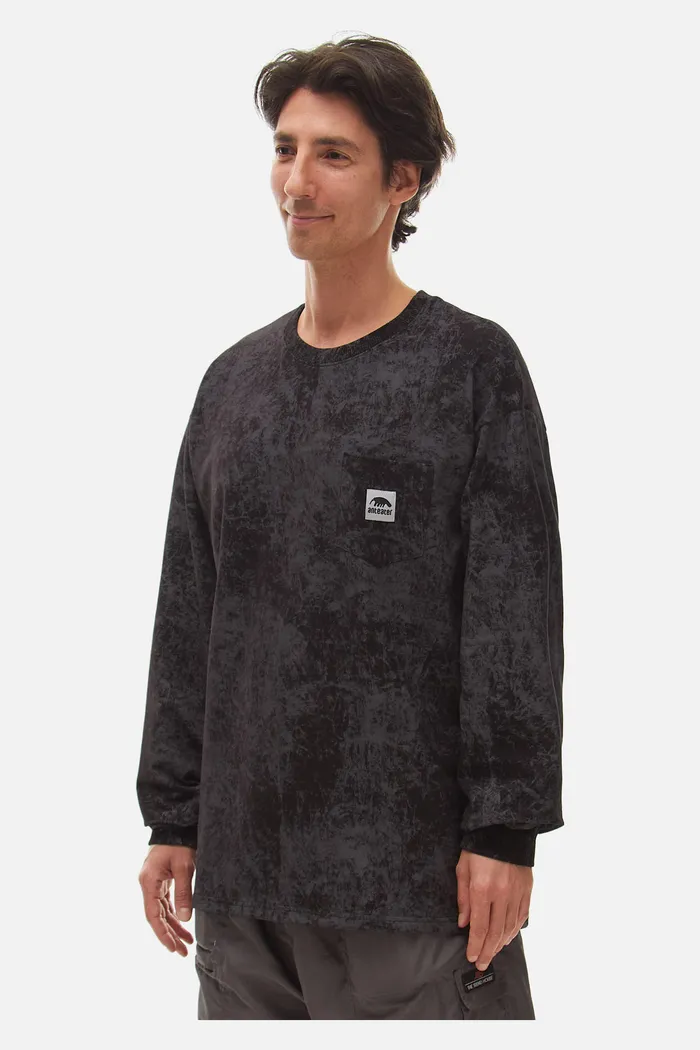 Лонгслив ANTEATER Phat-Long117 темно-серый