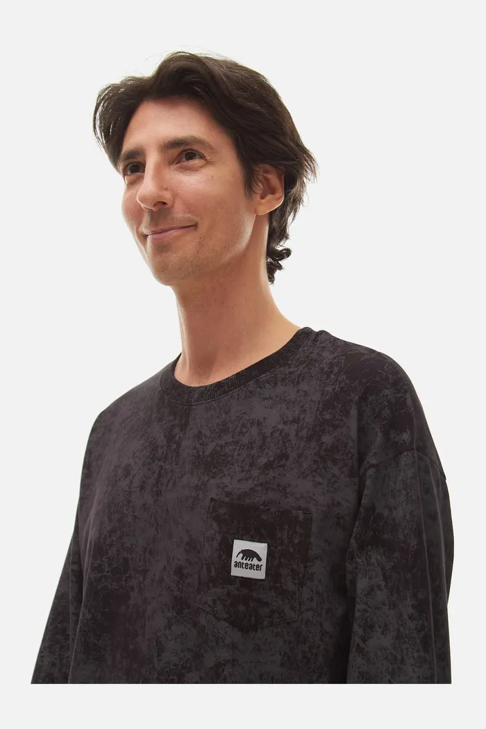Лонгслив ANTEATER Phat-Long117 темно-серый