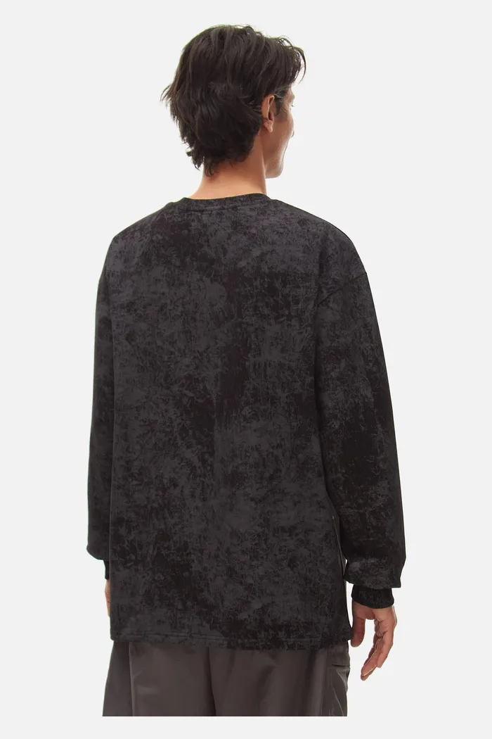 Лонгслив ANTEATER Phat-Long117 темно-серый