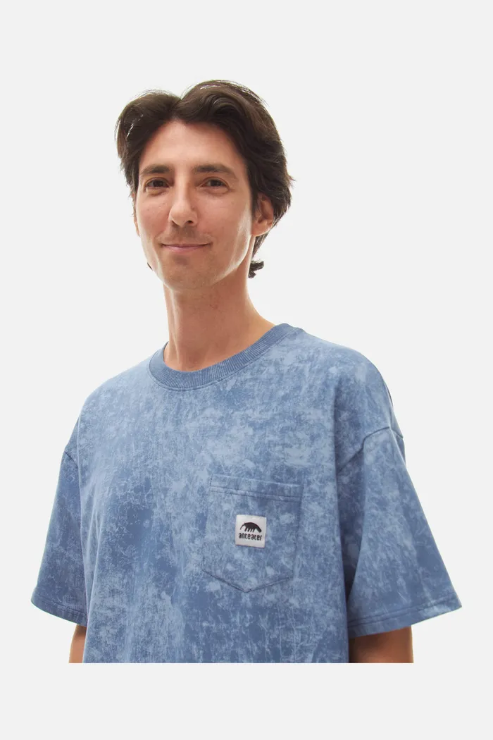 Футболка ANTEATER Pocket-398 сине-голубой