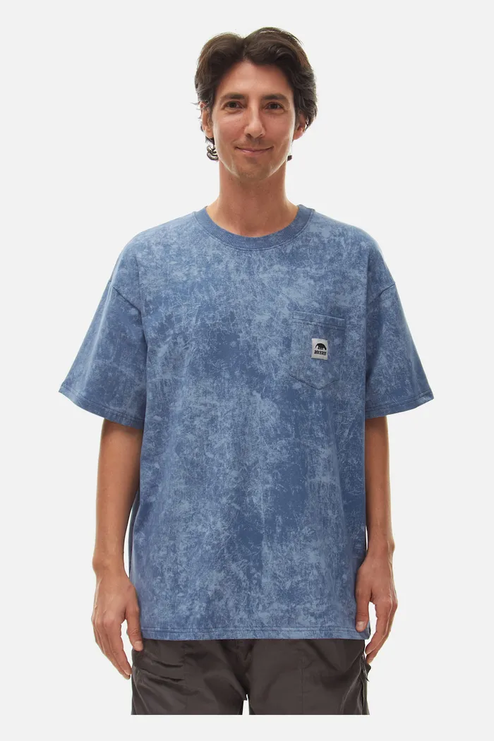 Футболка ANTEATER Pocket-398 сине-голубой