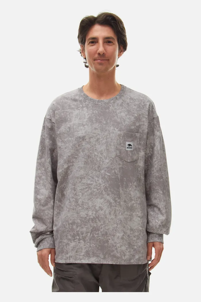 Лонгслив ANTEATER Phat-Long116 светло-серый