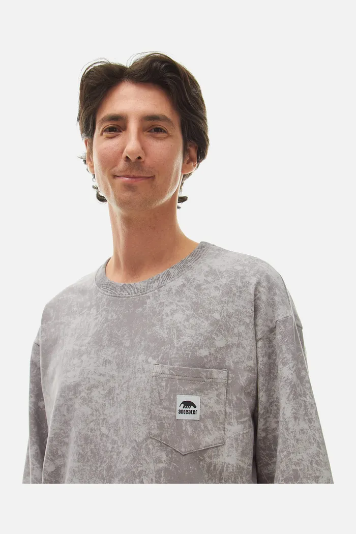 Лонгслив ANTEATER Phat-Long116 светло-серый