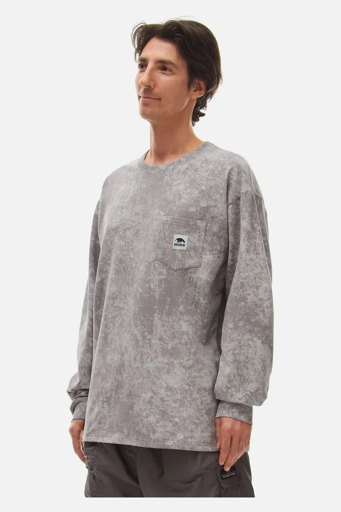 Лонгслив ANTEATER Phat-Long116 светло-серый
