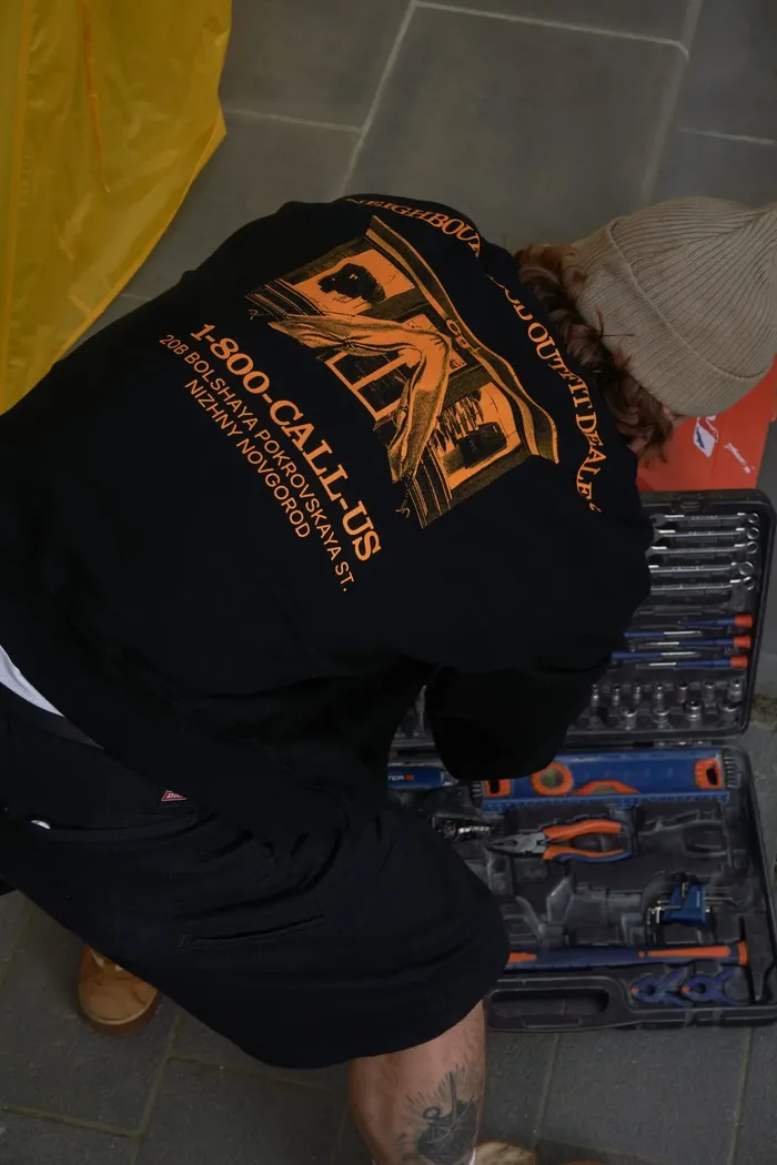 Свитшот Headquarters Sweatshirt Black