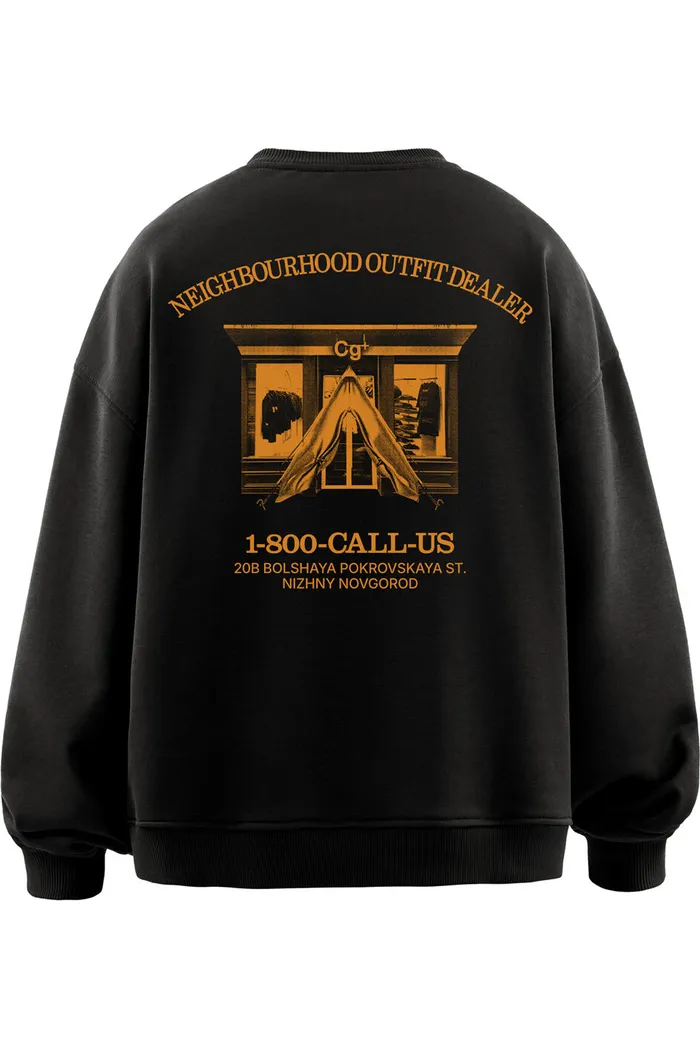 Свитшот Headquarters Sweatshirt Black