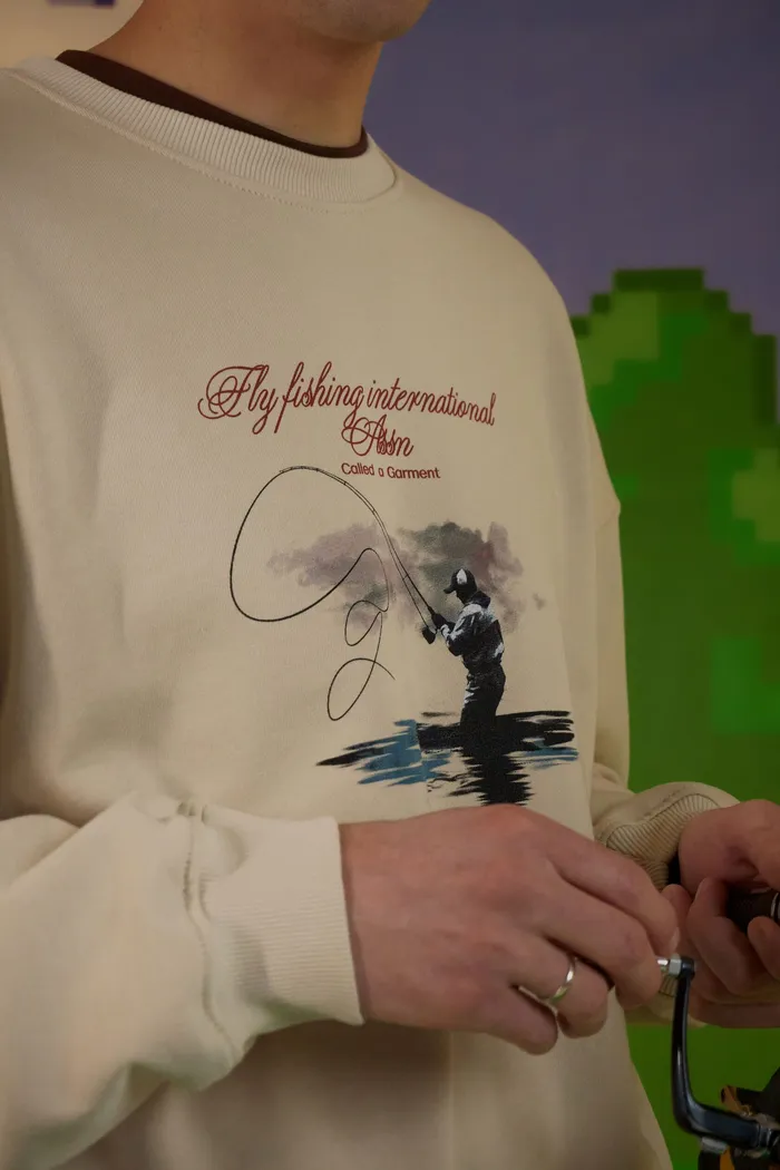Свитшот Fly Fishing Sweatshirt Beige