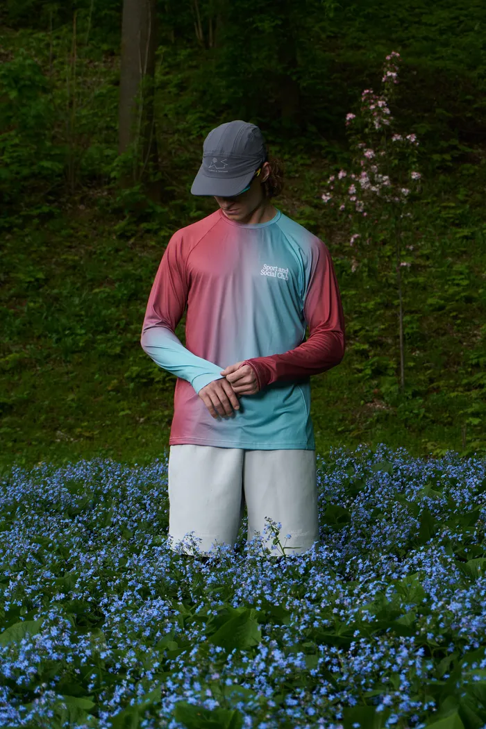 Лонгслив "G" Cycling Longsleeve mint&cherry