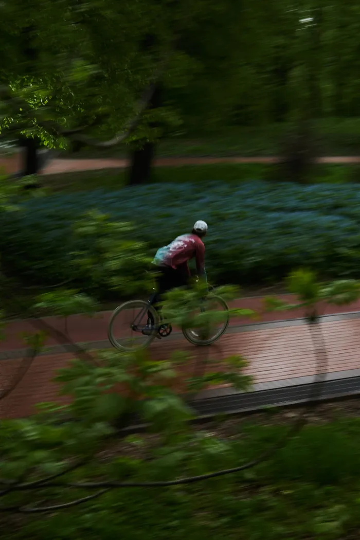 Лонгслив "G" Cycling Longsleeve mint&cherry