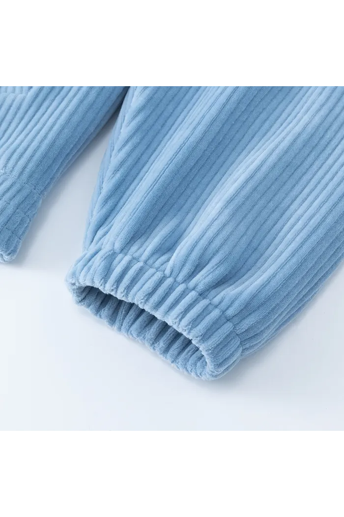 Олимпийка велюровая YMKASHIX stripe track голубой