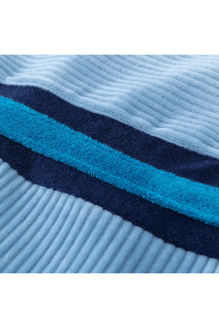 Олимпийка велюровая YMKASHIX stripe track голубой