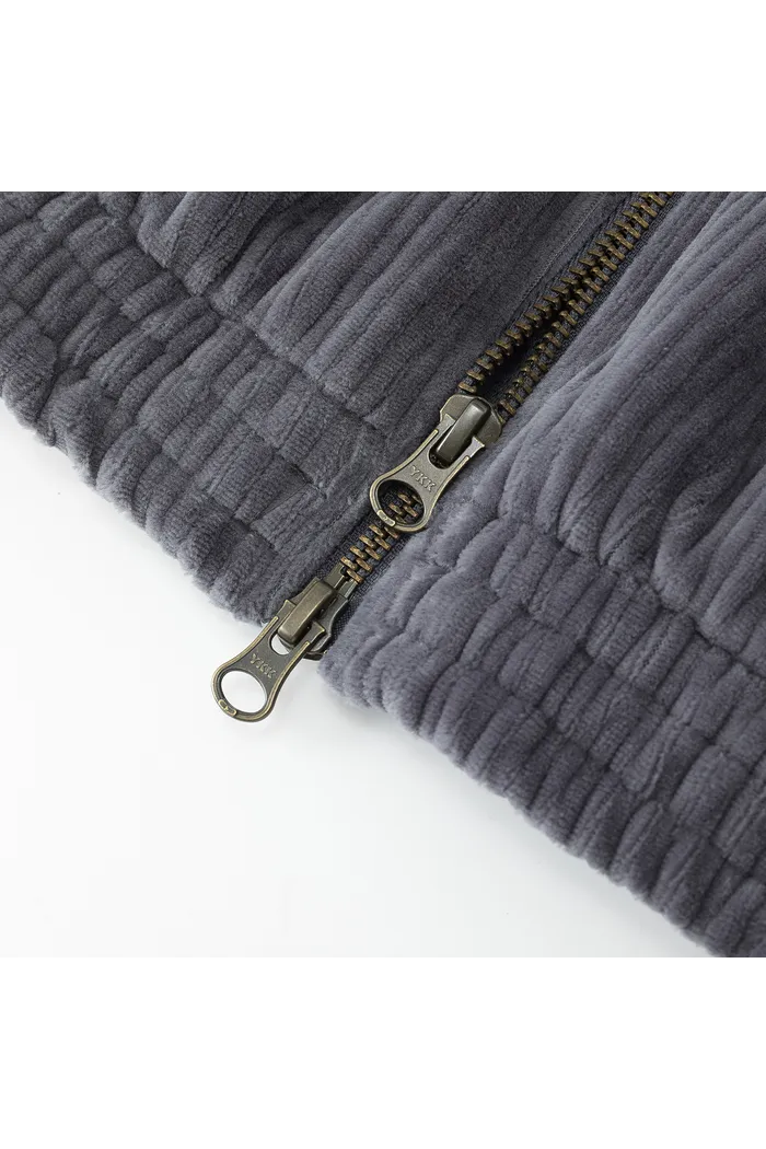 Олимпийка велюровая YMKASHIX stripe track графитовый