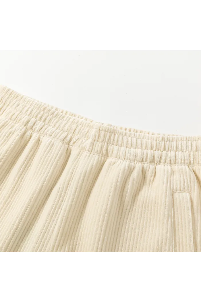 Шорты велюровые YMKASHIX белый