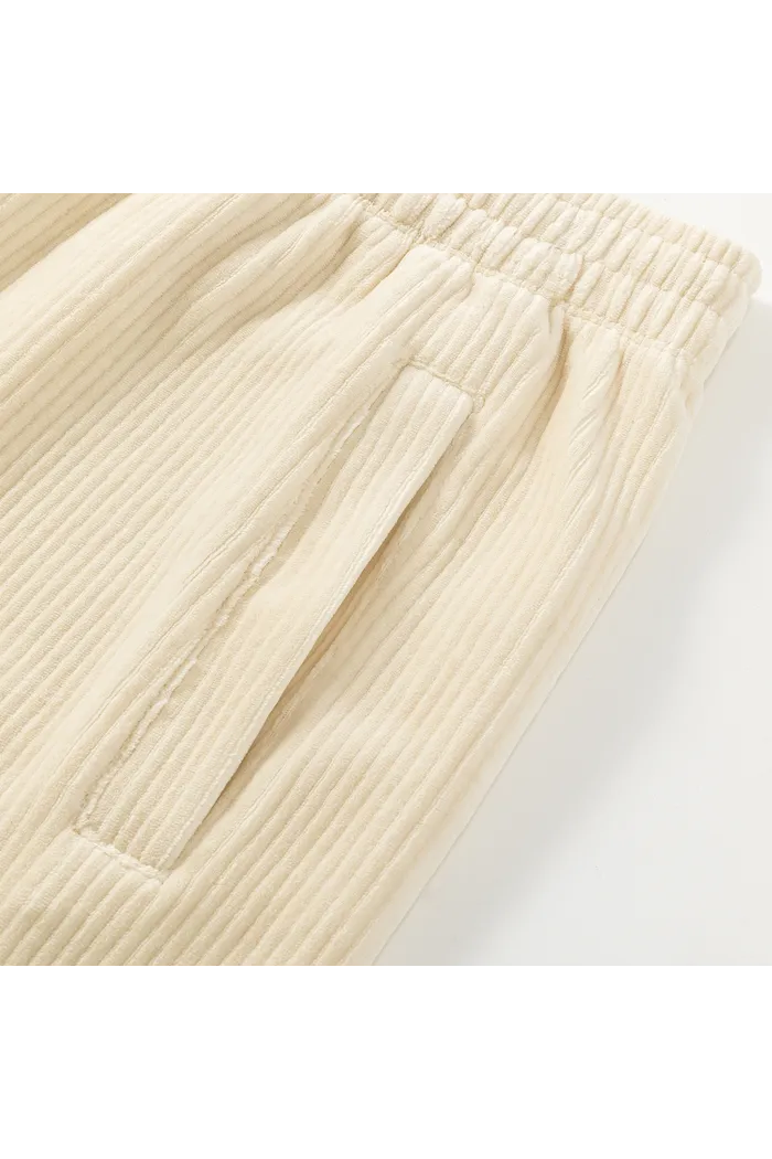 Шорты велюровые YMKASHIX белый