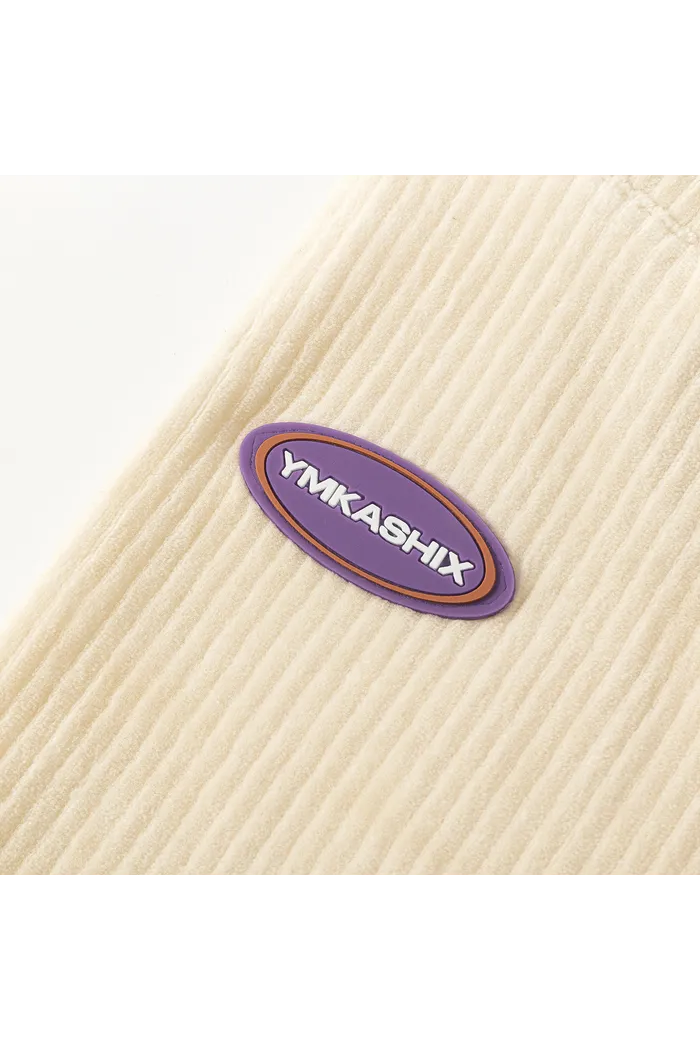 Шорты велюровые YMKASHIX белый