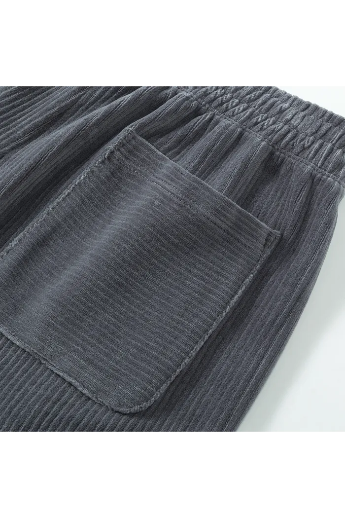 Шорты велюровые YMKASHIX графитовый