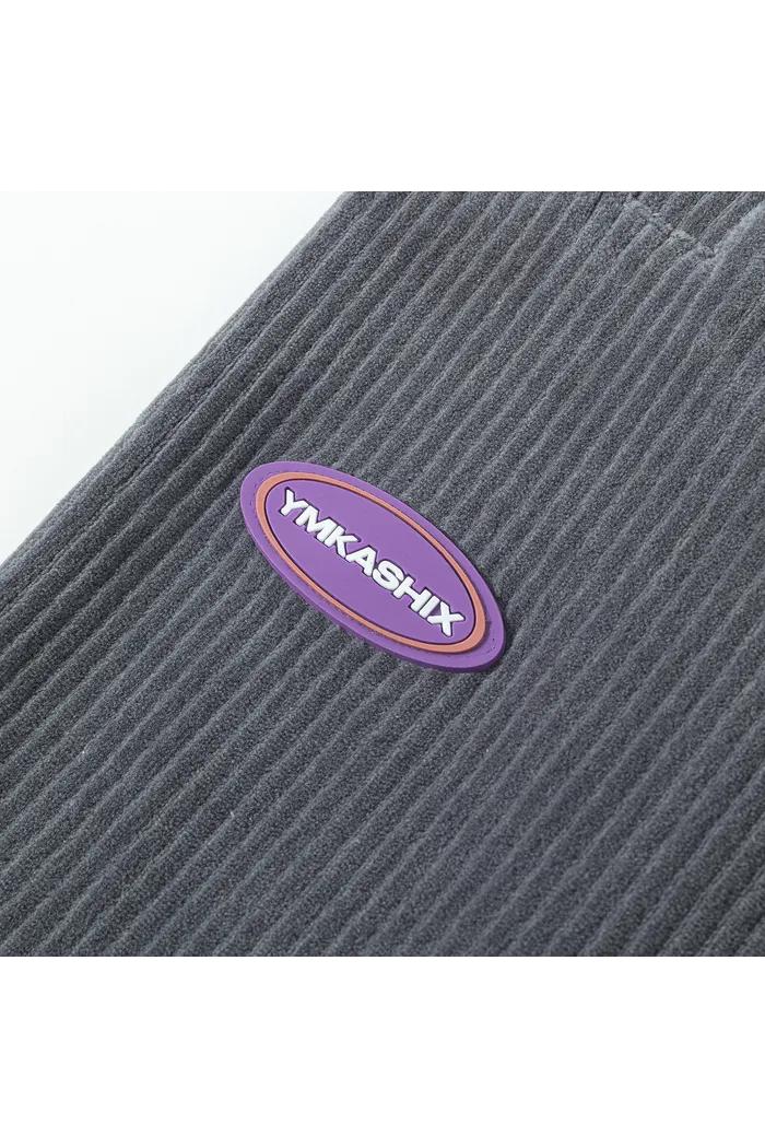 Шорты велюровые YMKASHIX графитовый