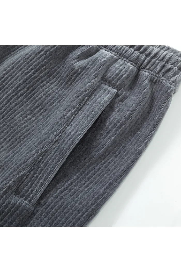 Шорты велюровые YMKASHIX графитовый