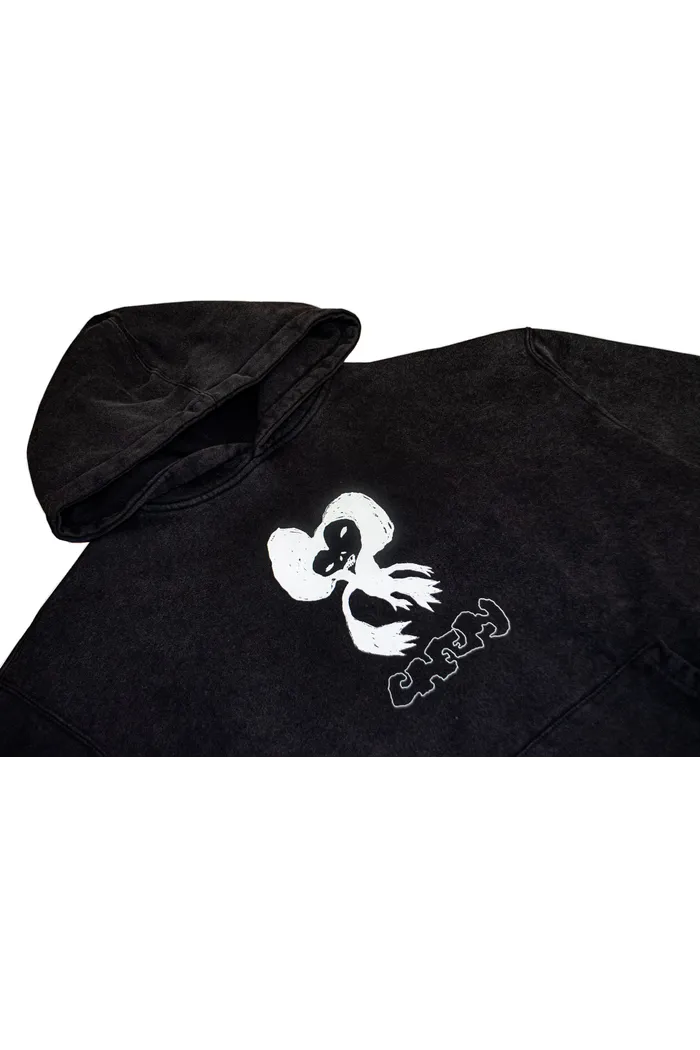 Худи Creepy нервы черный