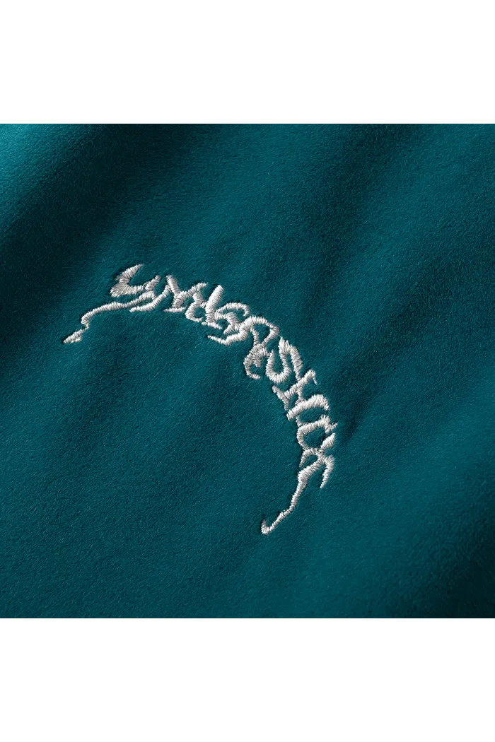 Олимпийка велюровая YMKASHIX Puff изумрудный