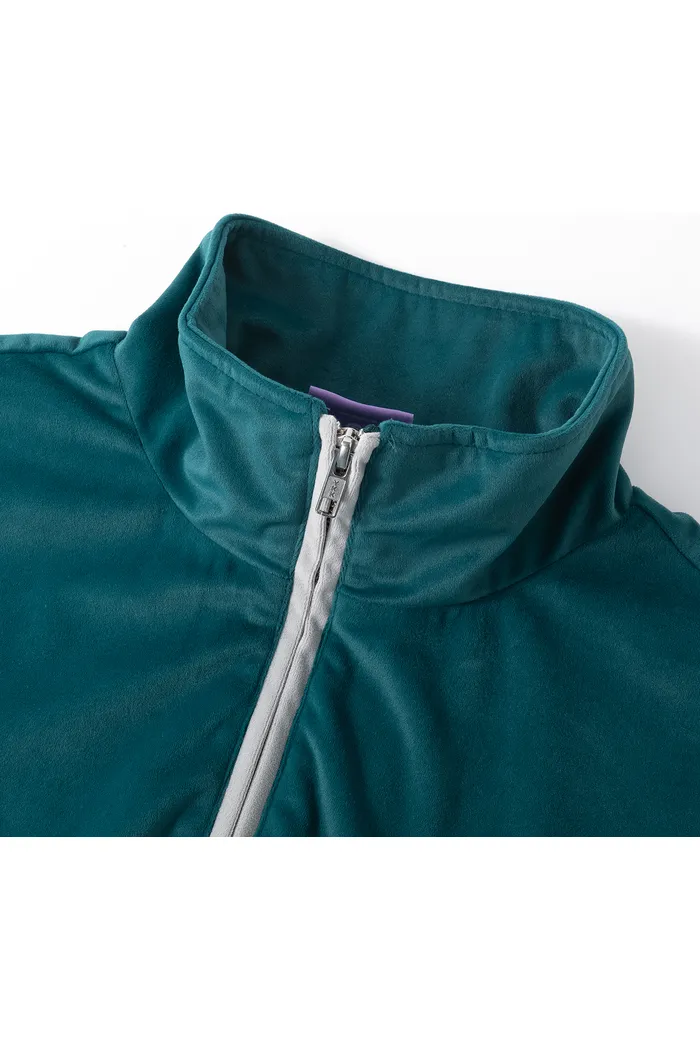 Олимпийка велюровая YMKASHIX Puff изумрудный