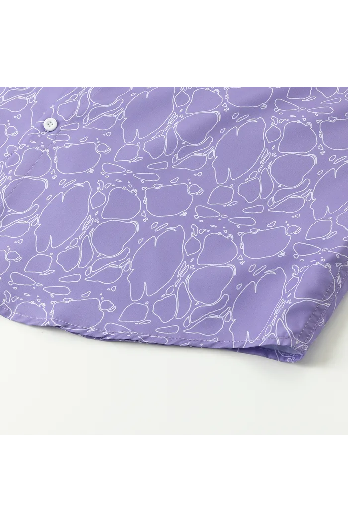 Рубашка YMKASHIX Kelp фиолетовый