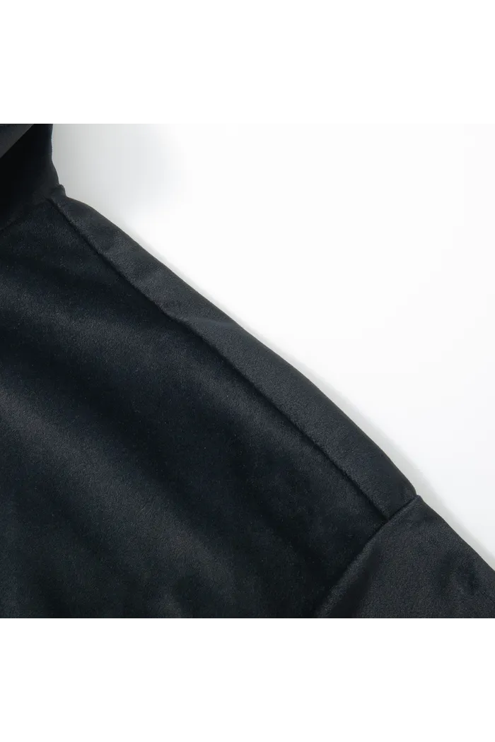 Олимпийка велюровая YMKASHIX Puff черный