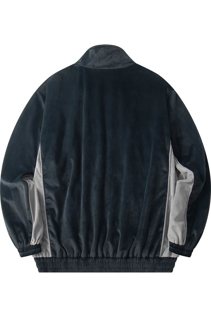 Олимпийка велюровая YMKASHIX Puff черный