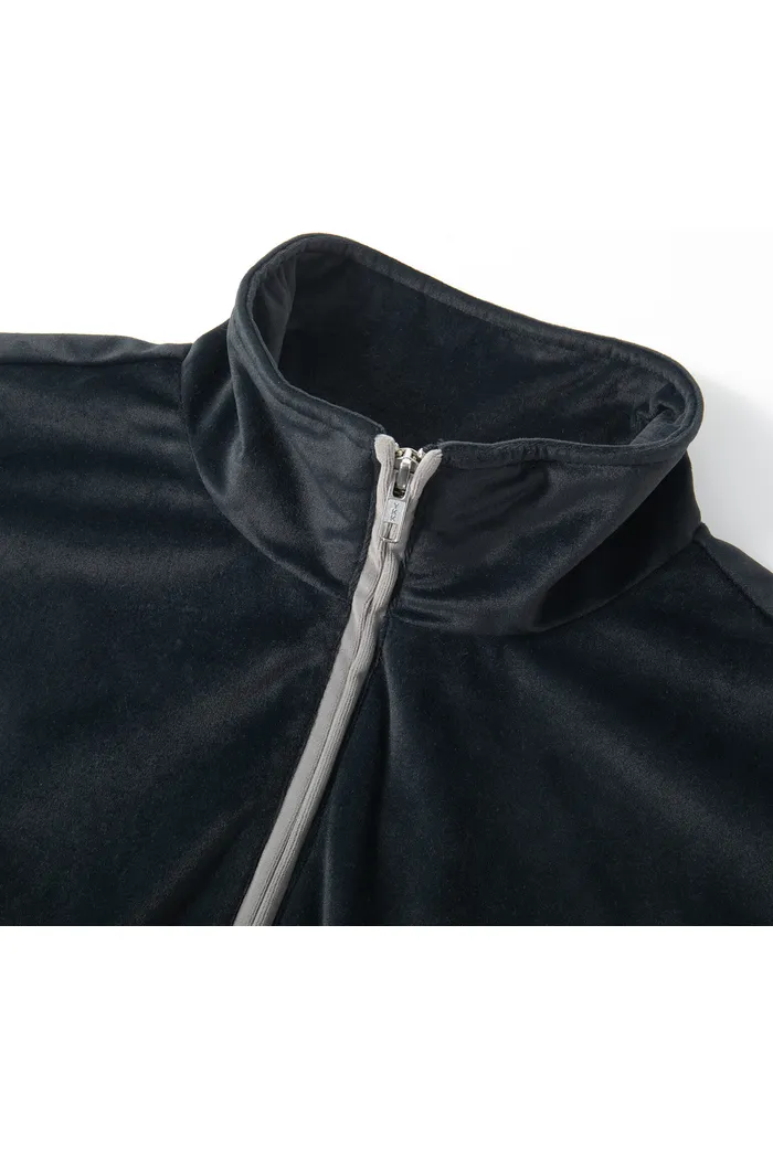 Олимпийка велюровая YMKASHIX Puff черный