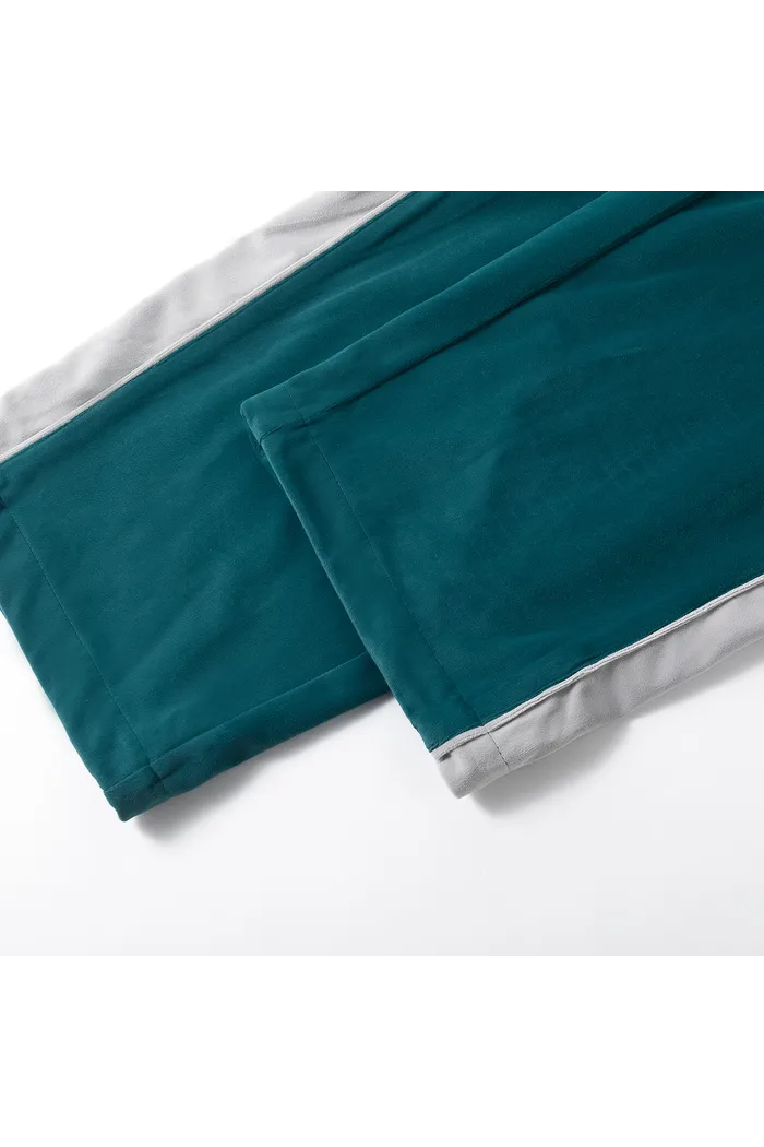 Брюки велюровые YMKASHIX Puff изумрудный