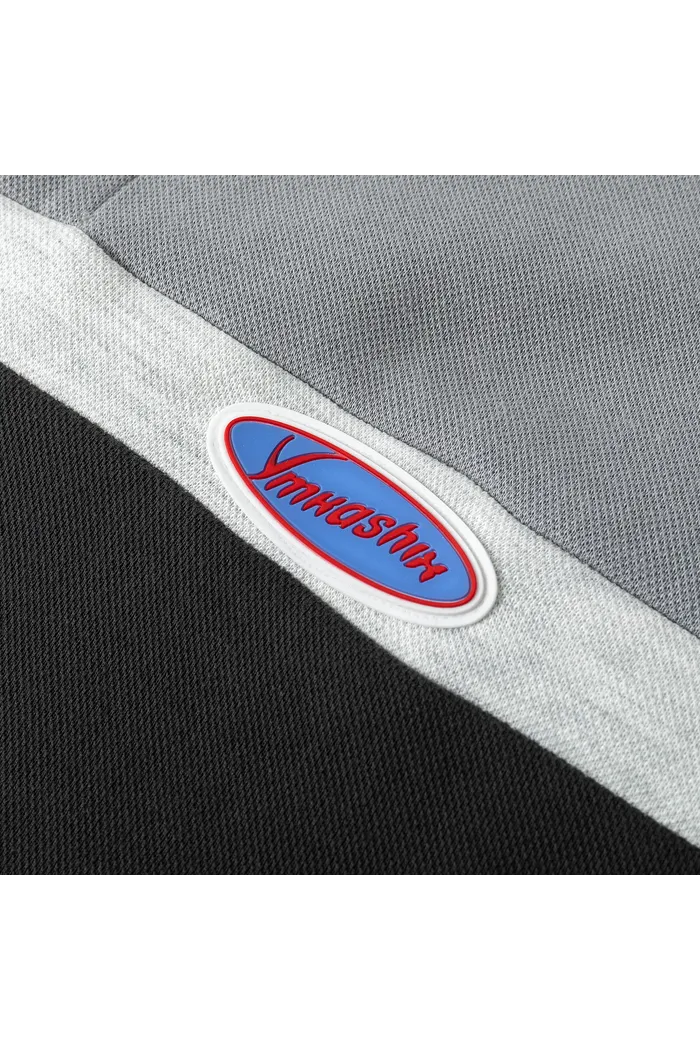 Рубашка поло YMKASHIX серый/темно-серый