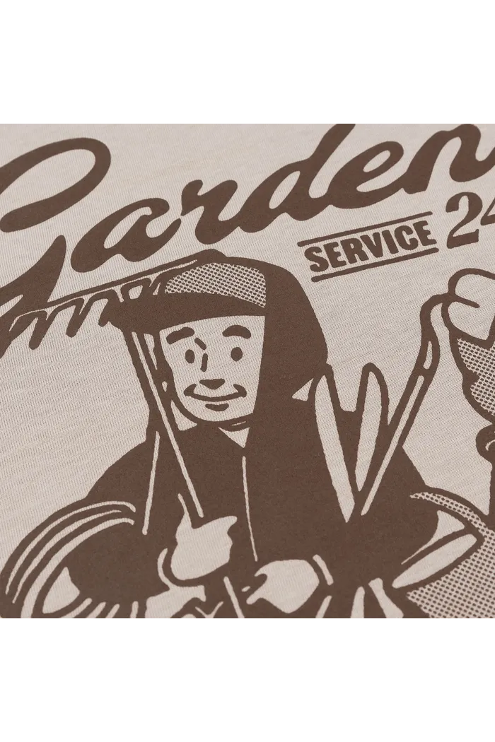 GARDENING RLXD HW LS TEE grey.beige лонгслив